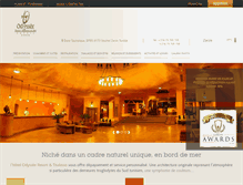 Tablet Screenshot of odyssee-resort.com